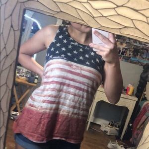 american flag tank top